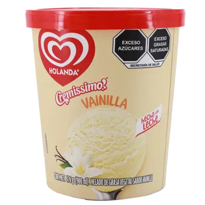 Helado Vainilla 1L