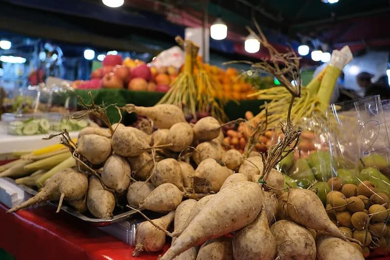 Frutas y verduras frescas