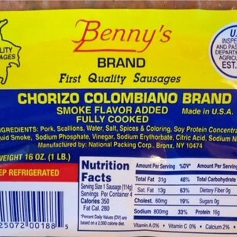 Chorizo Colombiano 500g