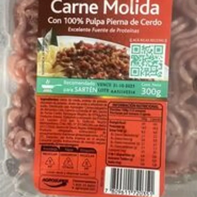 Carne de Cerdo Molida